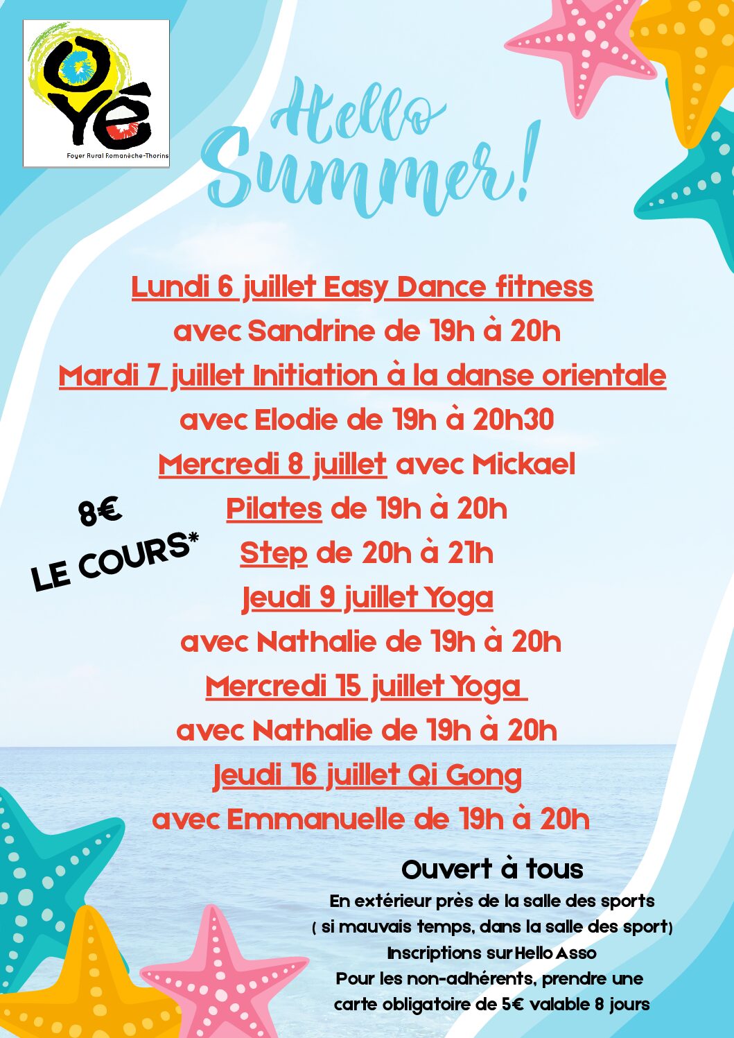 Fitness / Bien-être été 2026